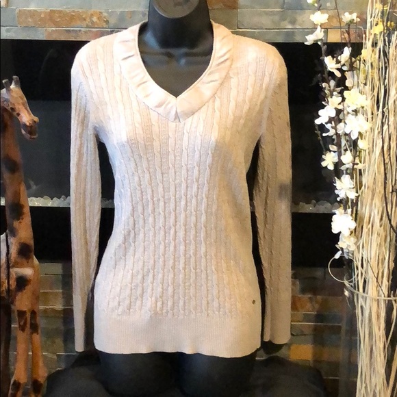 Eddie Bauer Tops - Tan Eddie Bauer Sweater